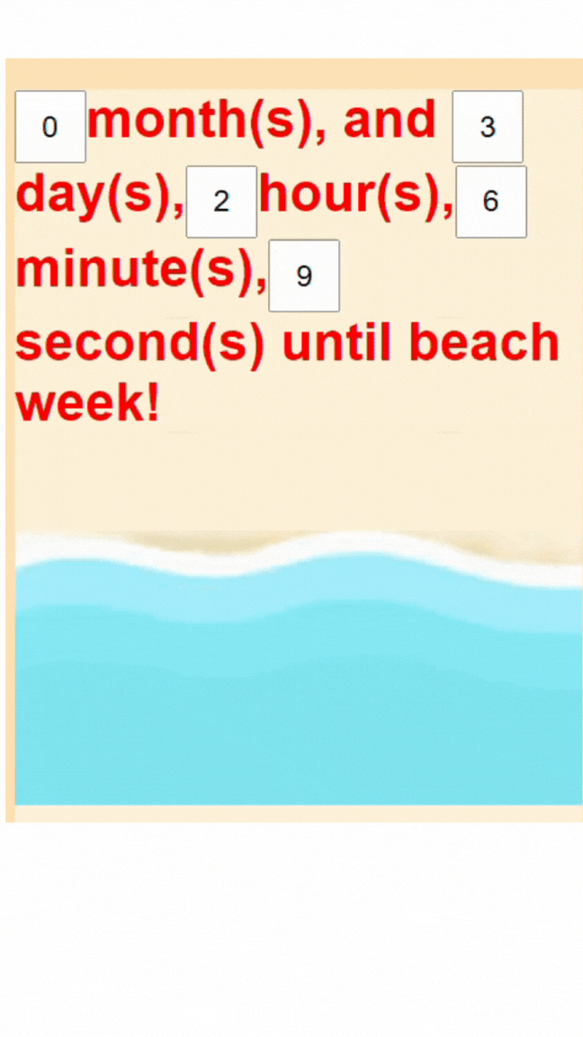 Countdown Timer