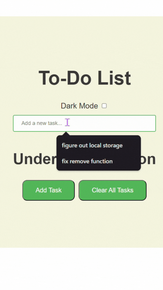 To-Do List App